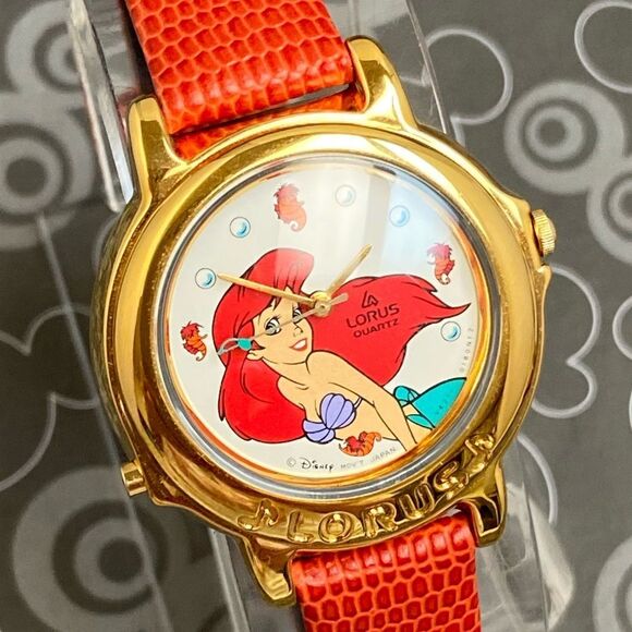 Vintage Disney x Lorus by Seiko Ariel The Little Mermaid Animated Musical Watch - Picture 4 of 17